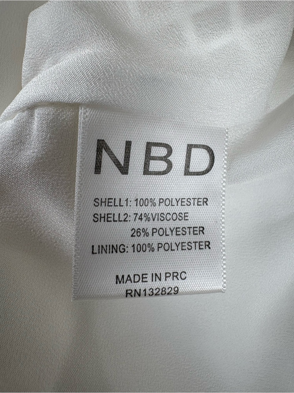 NBD XS White Mesh Overlay Midi Dress Ring Halter Fit Flare Party Cocktail Bridal - Picture 8 of 10